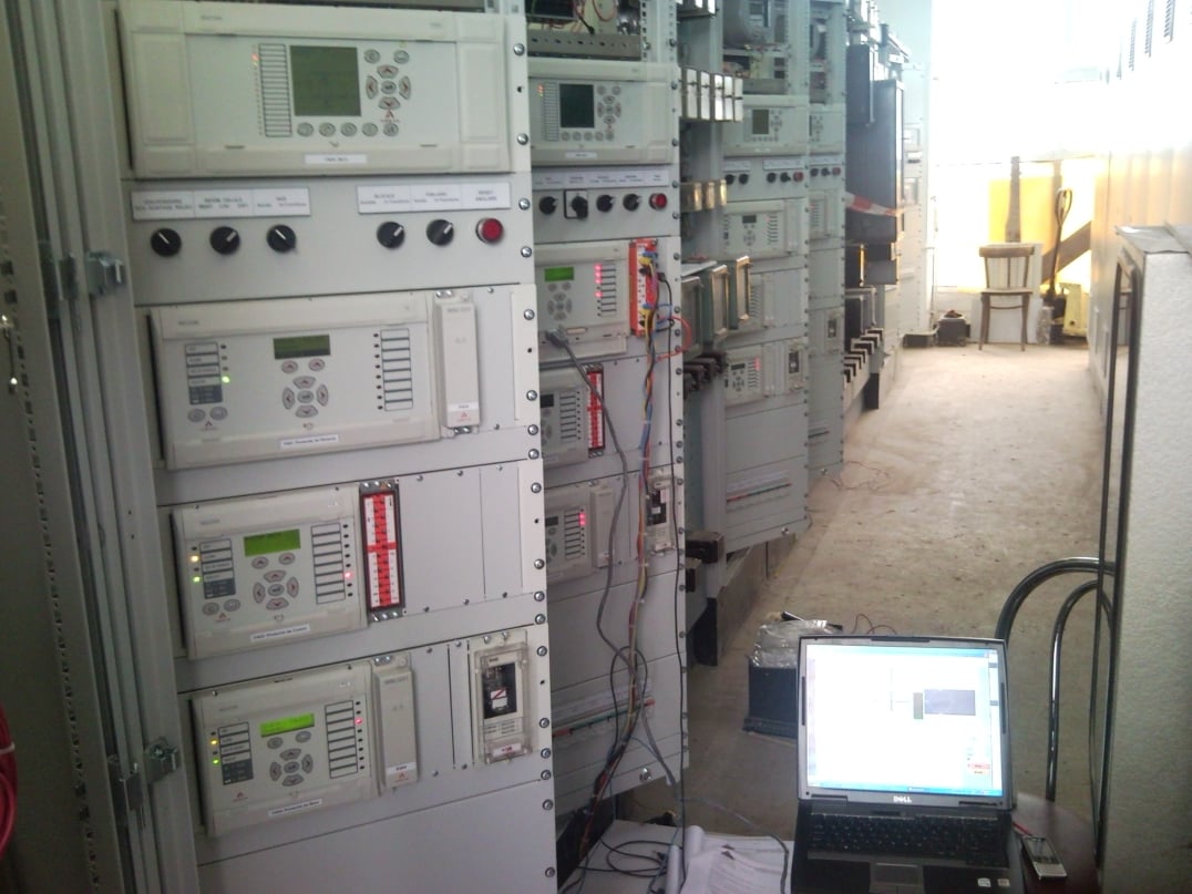 Substation site acceptance testing